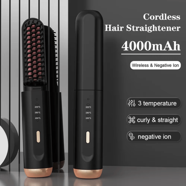 Cordless Beard Straightener for Men