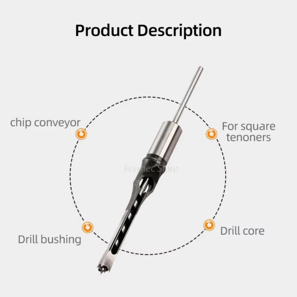 Woodworking Square Drill