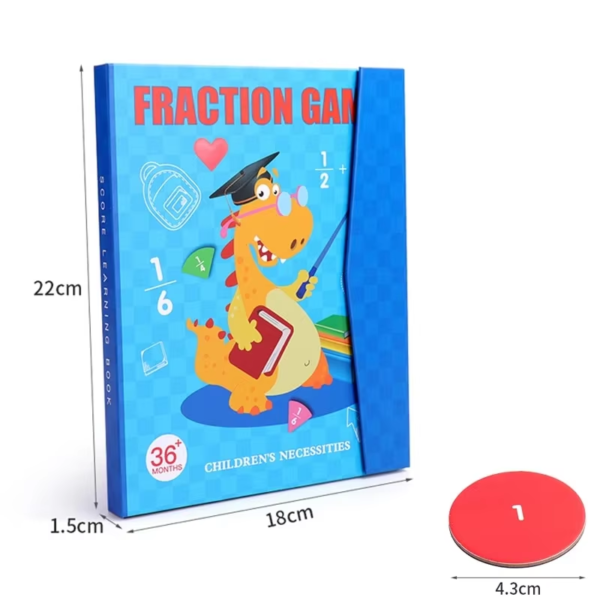 Magnetic Fraction Puzzles for Math Mastery