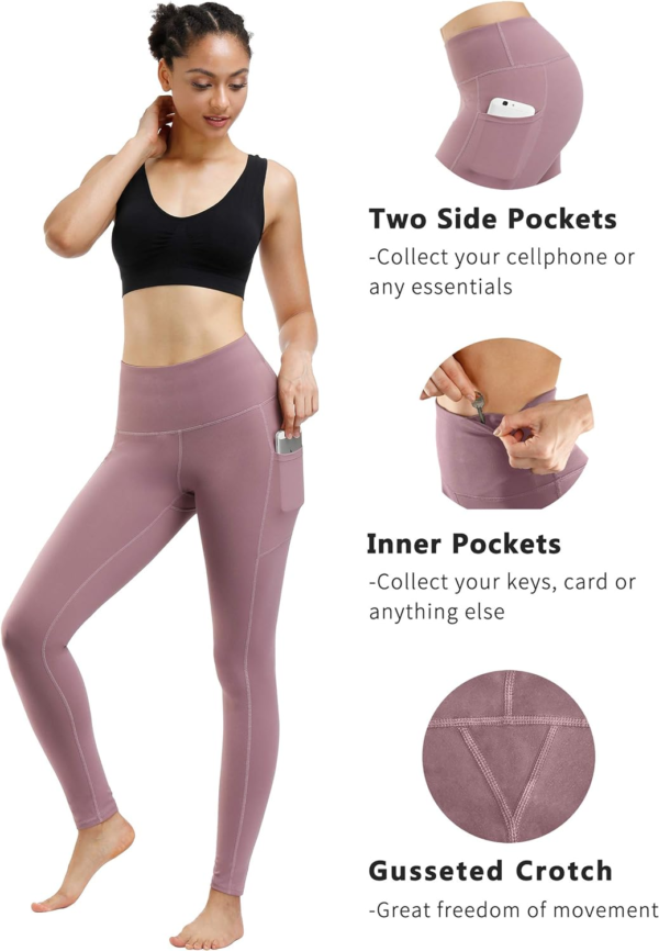 2 Pack High Waist Yoga Pants